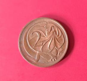 Australia 2 Cents 1981 Bronze Dia 21.59 mm