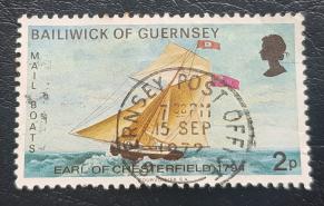 Guernsey 1972 on Boats 2p Used