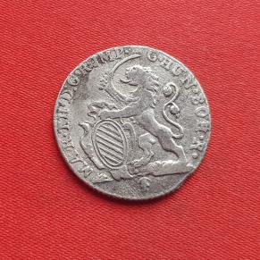 Austrian Netherlands (Present Day Belgium)  1 Escalin - Maria Theresia 1767 Silver Wt 5 G Dia 24 mm