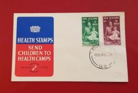 New Zealand 1950 Health Camp FDC