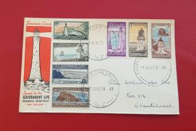 New Zealand 1979 FDC on Lighthouses