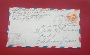 U S A W W2 1944 Army Examinn Censored Cover