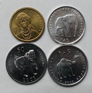 Somalia Non-Circulating Coins Set in UNC Condition