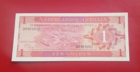 Netherlands Antilles 1 Gulden 1970 UNC