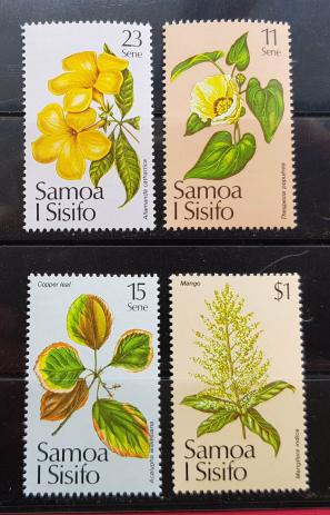 Western Samoa : Flora 4v Stamps MNH 1981 - Flowers