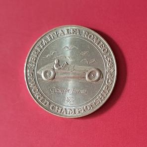 Medal - Racing Car - 1st World Championship Gp Australia 1990 - Copper-Nickel - Dia 27 mm